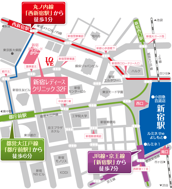 Shinjuku Map